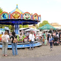 Karussell auf dem Festplatz