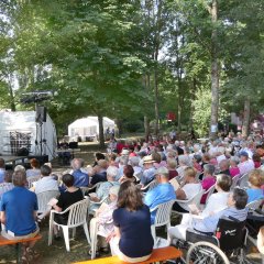 Ökumenischer Gottesdienst im Park der Villa Wieser