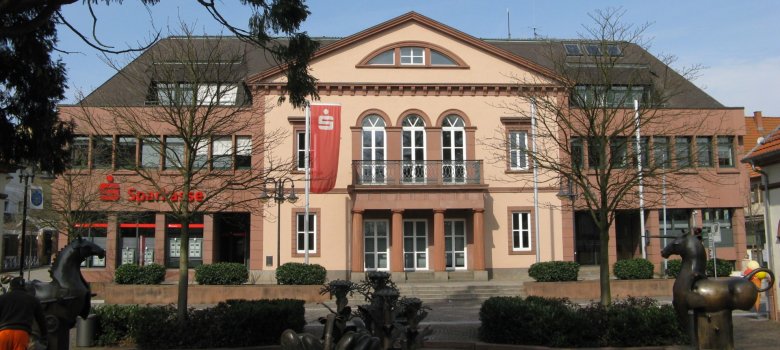 Das Herxheimer Rathaus. 