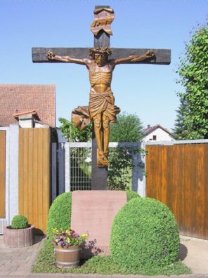 Flurkreuz Flurkreuz in der Ortsgemeinde Herxheim.
