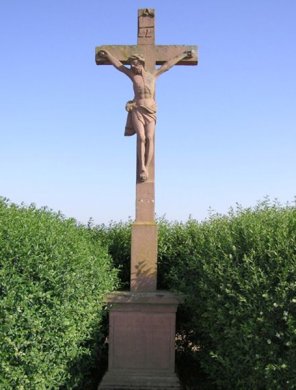 Flurkreuz Flurkreuz in der Ortsgemeinde Herxheim.