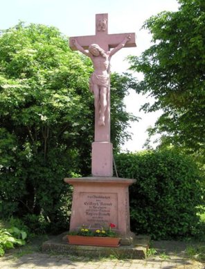 Flurkreuz Flurkreuz in der Ortsgemeinde Herxheim.