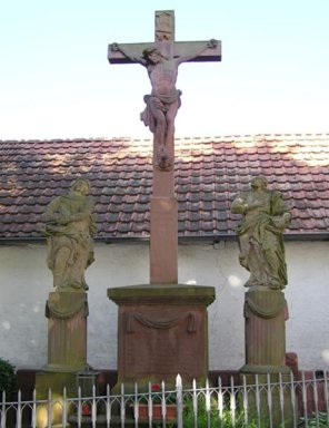 Flurkreuz Flurkreuz in der Ortsgemeinde Herxheim.