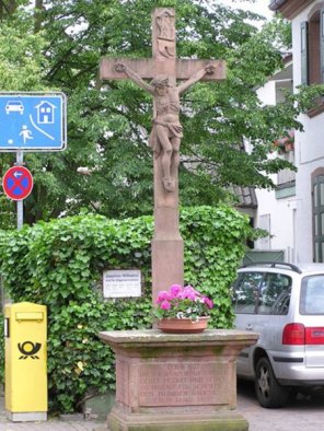 Flurkreuz Flurkreuz in der Ortsgemeinde Herxheim.