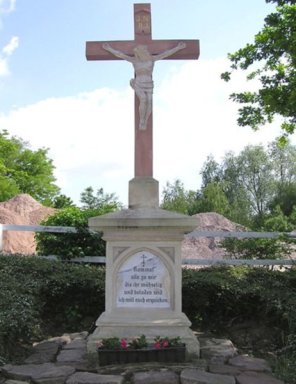 Flurkreuz Flurkreuz in der Ortsgemeinde Herxheim.