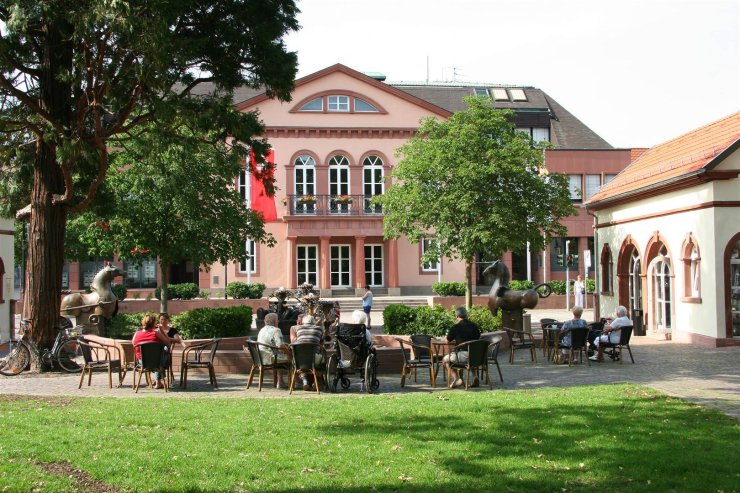 Rathaus Station des historischen Spaziergangs der Ortsgemeinde Herxheim