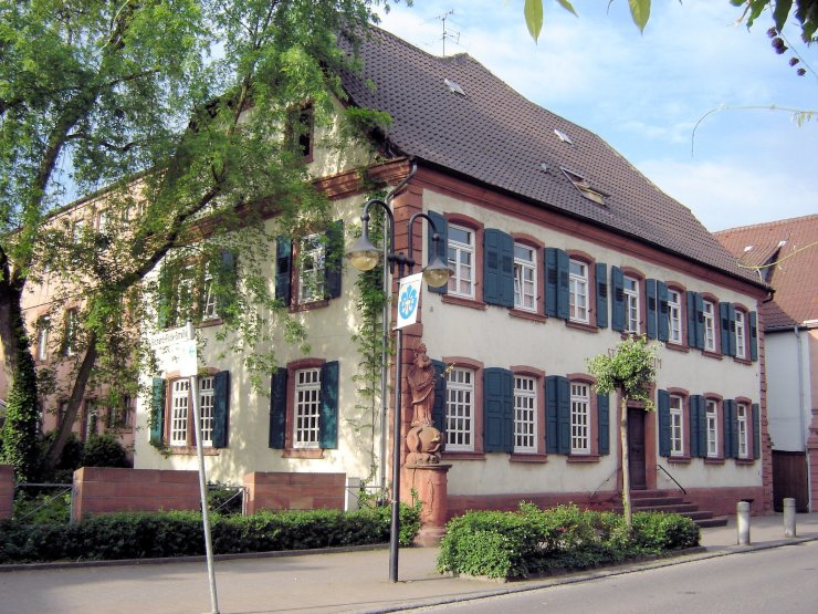 Station des historischen Spaziergangs der Ortsgemeinde Herxheim 