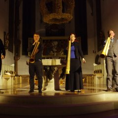 Konzertalphörner und weitere Horninstrumente nahmen mit auf eine hochinteressante klangliche Reise