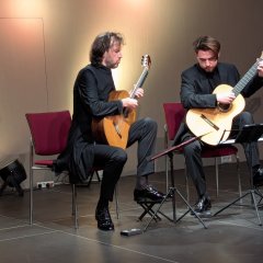 Die Villa Musica ist regelmäßig zu Gast, hier mit dem Programm Gitarrissmo. Die Villa Musica ist regelmäßig zu Gast, hier mit dem Programm Gitarrissmo.