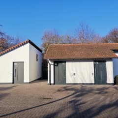 Toilettenanlage am Festplatz