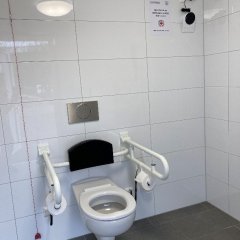 Toilettenanlage am Festplatz