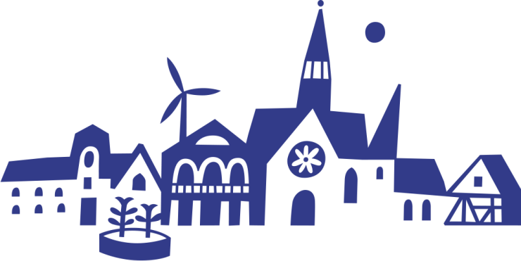 Grafik: Skyline von Herxheim